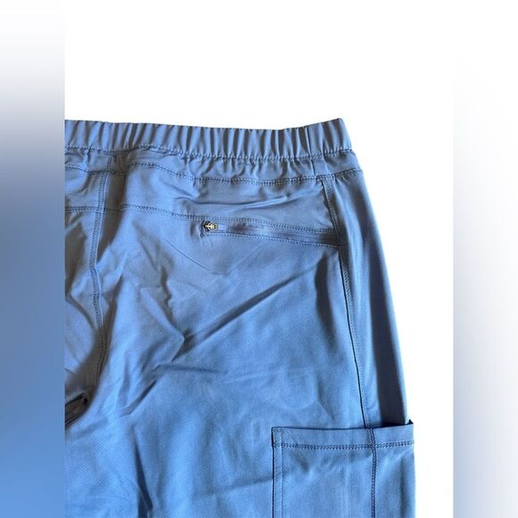 Dickies Dynamix Medical Scrub Pants Women’s Size LP Mid Rise Straight Leg Cielo - Picture 8 of 9